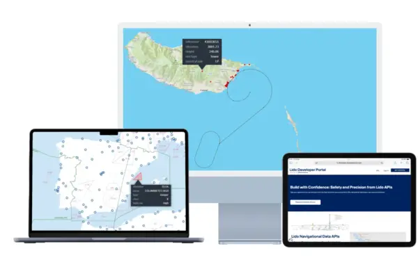 Several devices displaying Lido Developer Portal