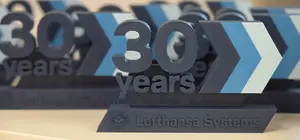 30 Years of Lufthansa Systems – Anniversary Symbol