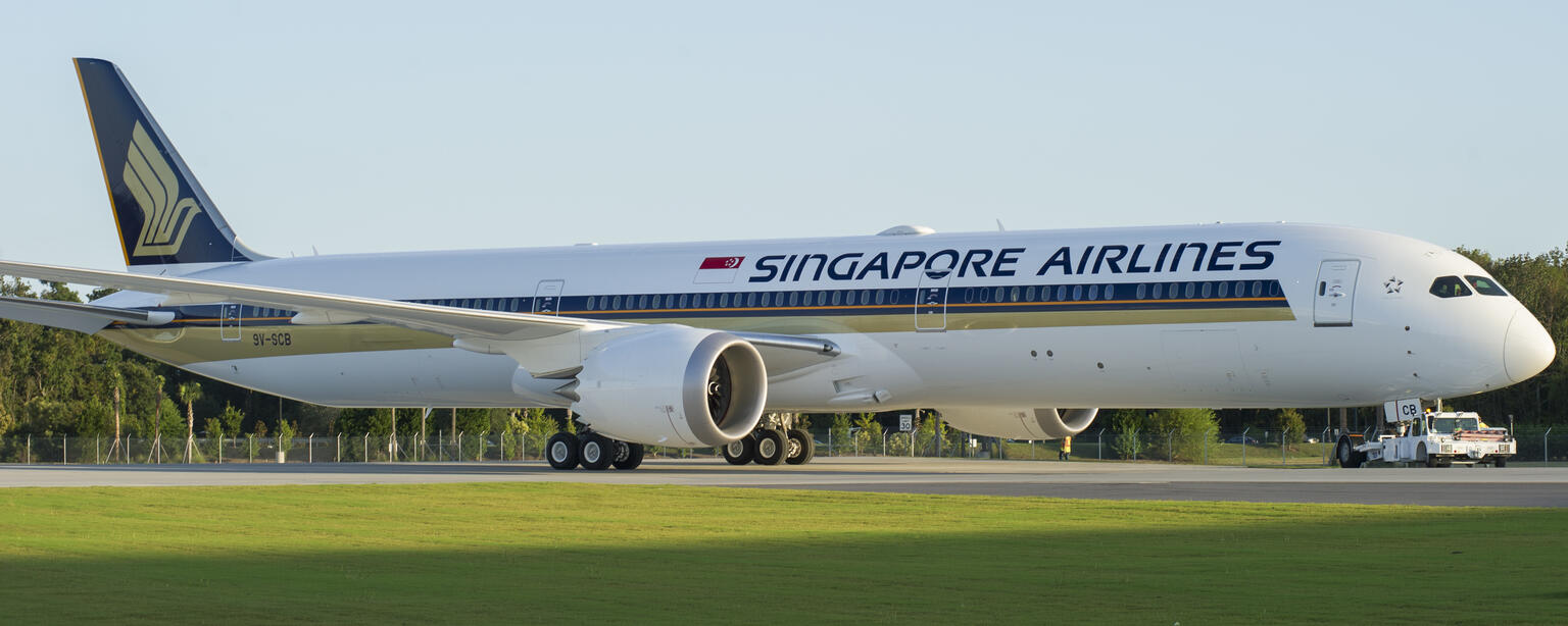 Boeing 787-10 in Singapore Airlines livery ( © Singapore Airlines)