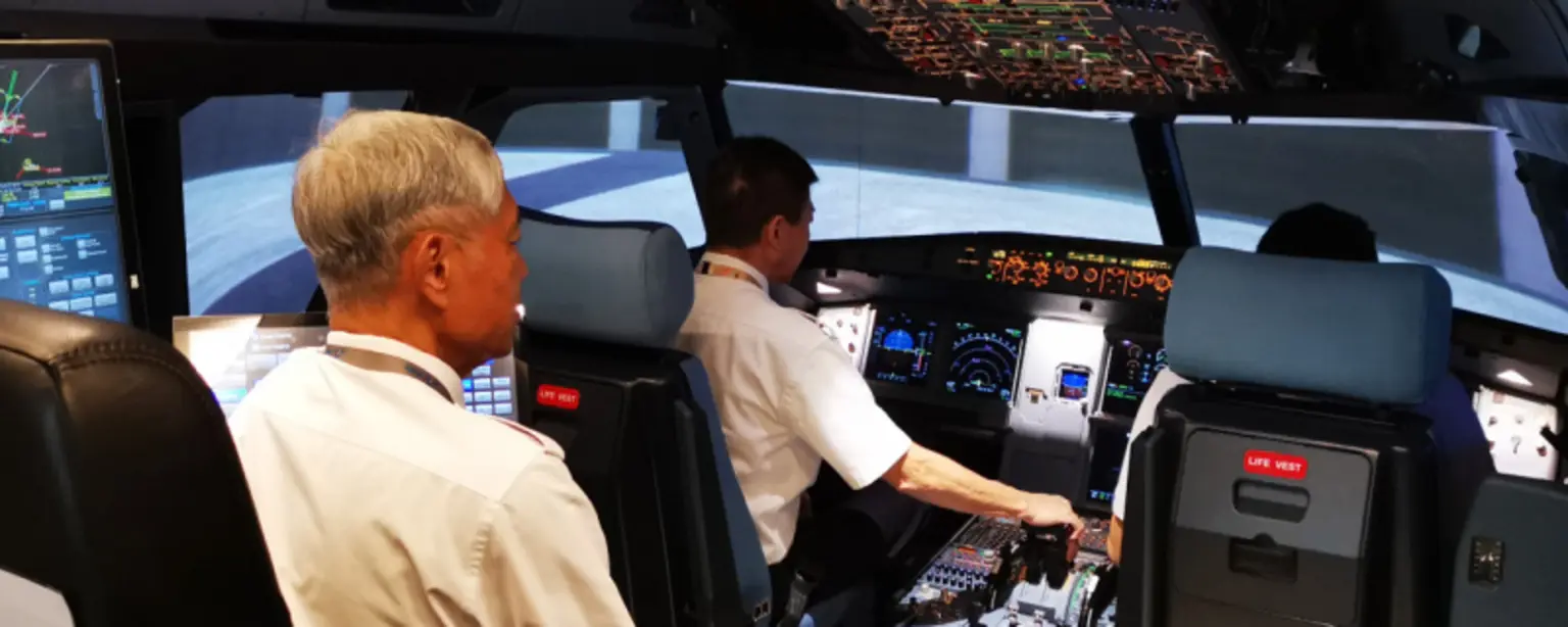 Singapore's Aircraft Flight Simulators reach new heights with Lido FMS