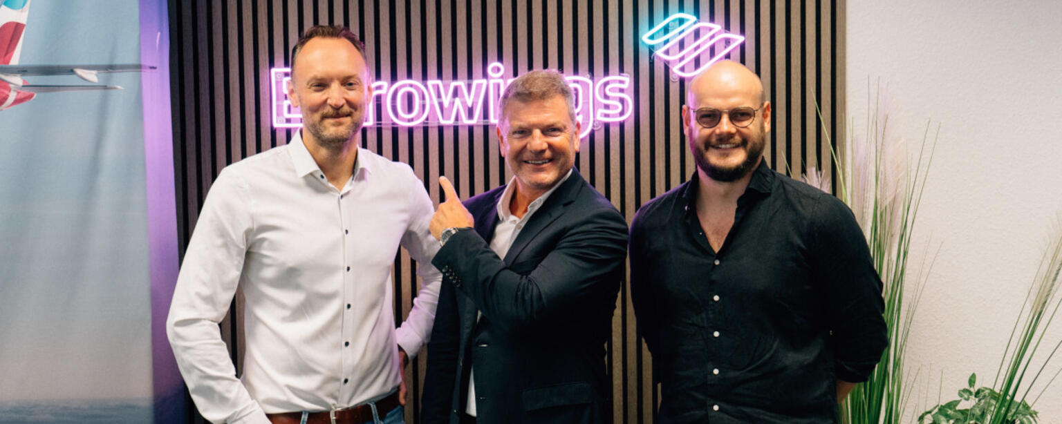 Managing directors Eurowings, Eurowings Digital und zeroG beim Hackathon "Coding Wings for Gravity"