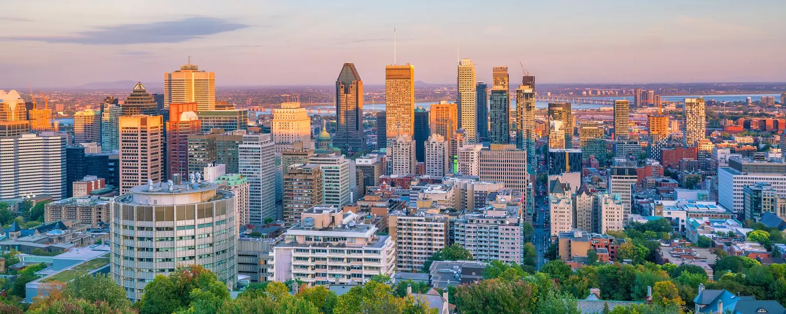 Skyline Montreal Canada