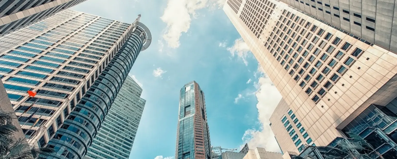 Singapore city skyscraper